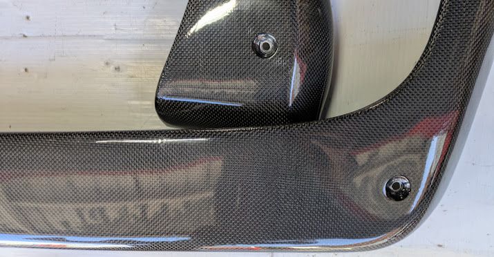 FERRARI 360 SPIDER PARTS RIGHT DOOR PANEL TRIM POCKET ON CARBON FIBER