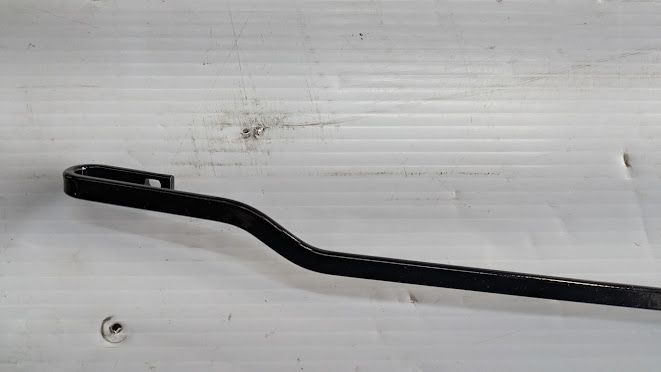 ECP FERRARI 360 spider wiper arm RIGHT  side 65409300 new powder coated