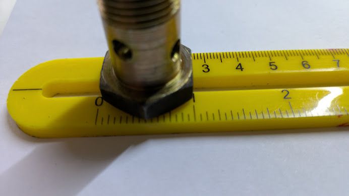 FERRARI 360 SPIDER PART BANJO BOLT TO STEERING BOX RETURN 10185111