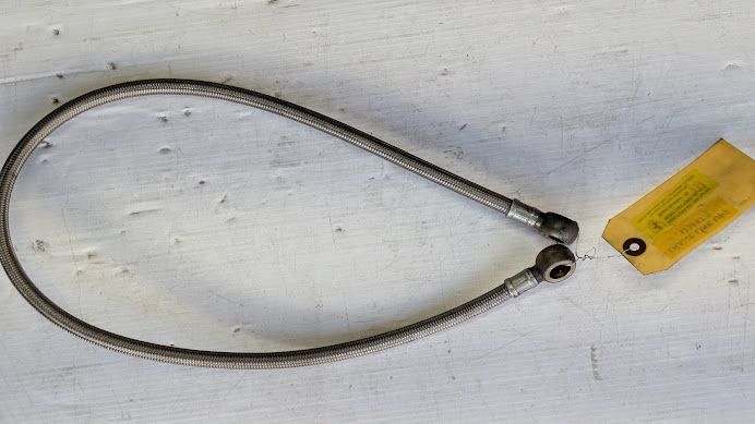 FERRARI 360 SPIDER PARTS TRANSMISSION cooling HOSE REAR 173687