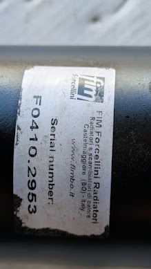 FERRARI 360 SPIDER PARTS TRANSMISSION COOLER 180846