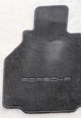 Porsche Boxster 911 986 Front FLOOR MATS SET WITH LETTERING