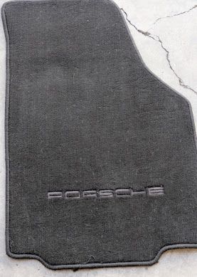 Porsche Boxster 911 986 Front FLOOR MATS SET WITH LETTERING