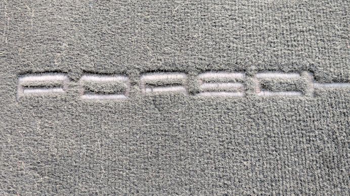 Porsche Boxster 911 986 Front FLOOR MATS SET WITH LETTERING