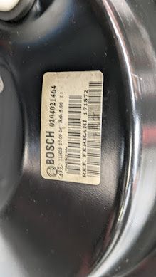 FERRARI 360 SPIDER PART BRAKE BOOSTER 177090
