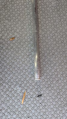 FERRARI 360 SPIDER PARTS 181743 UNDERFLOOR RETURN ALUMINIUM TUBE RH