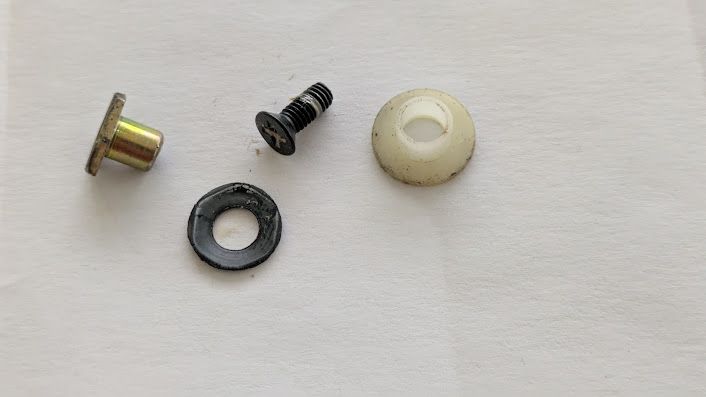 FERRARI 360 430 SPIDER DOOR WINDOW MOVING GUIDE bushing 62932900