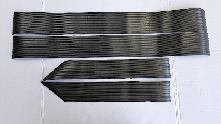 81-99 ROLLS ROYCE SILVER SPUR BENTLEY VINYL RUNNING BOARD  	UB38042 SET