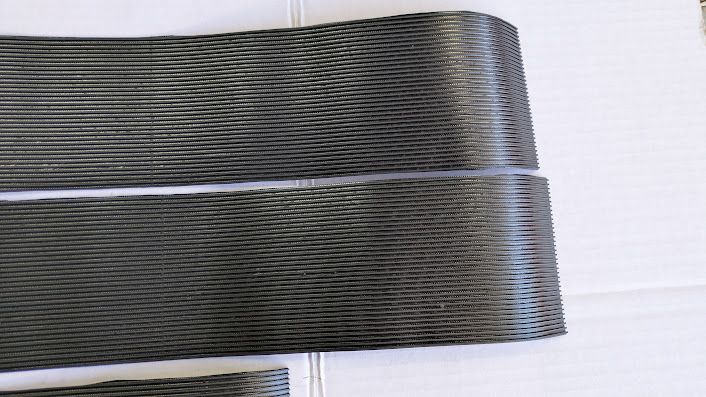 81-99 ROLLS ROYCE SILVER SPUR BENTLEY VINYL RUNNING BOARD  	UB38042 SET