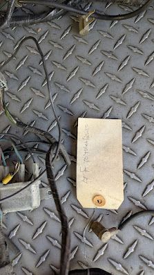 ROLLS ROYCE SILVER SHADOW II LEFT FRONT WIRING HARNESS TO HEADLIGHTS