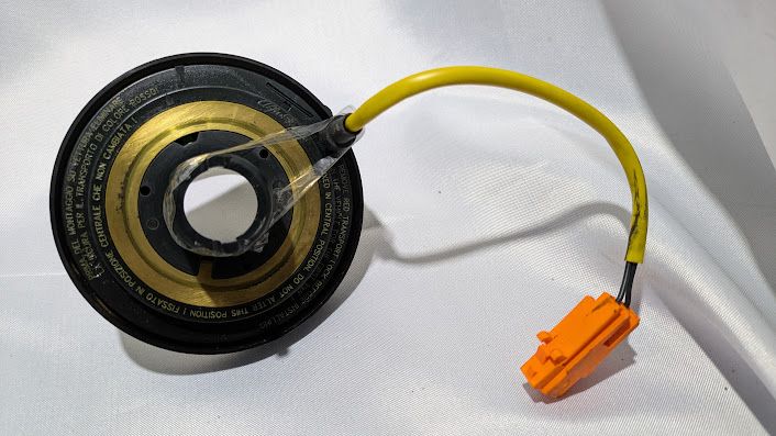 FERRARI 360 PART STEERING WHEEL CLOCK SPIRAL CONTACT 169471
