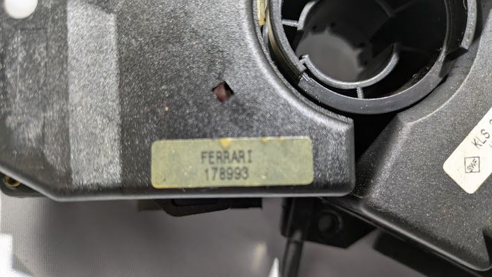 FERRARI 360 PART TURN SIGNAL WIPER COMBINATION SWITCH for xenon lights 177585