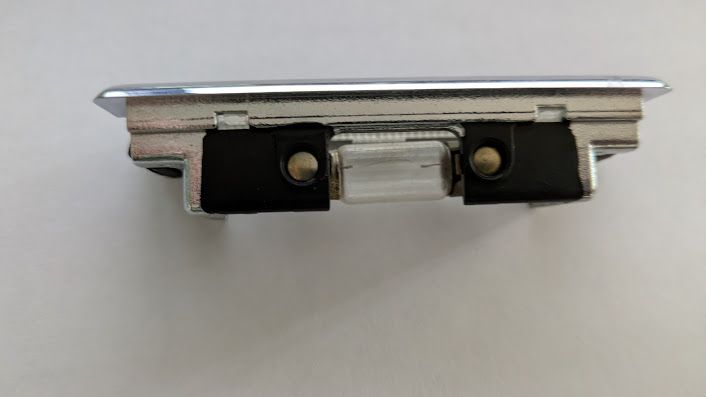 81 to 99 ROLLS ROYCE SILVER SPIRIT DAWN CHROME INTERIOR ROOF READING LIGHT UB73080