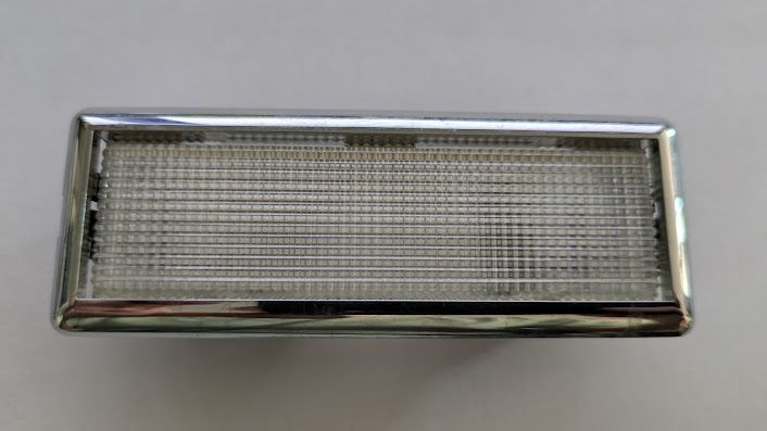 81 to 99 ROLLS ROYCE SILVER SPIRIT DAWN CHROME INTERIOR ROOF READING LIGHT UB73080