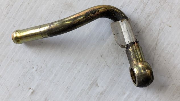 FERRARI 360 SPIDER PART PIPE FOR STEERING BOX RETURN 186719