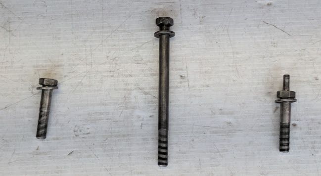 Rolls Royce Silver Shadow Wraith  STARTER motor BOLT KIT FROM VIN 04448 on UE46348