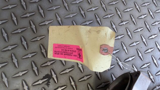 FERRARI 360 SPIDER PARTS EXHAUST CAT CONVERTER  TESTED CONDITION PAIR