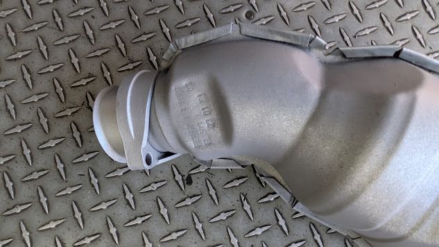 FERRARI 360 SPIDER PARTS EXHAUST CAT CONVERTER  TESTED CONDITION PAIR