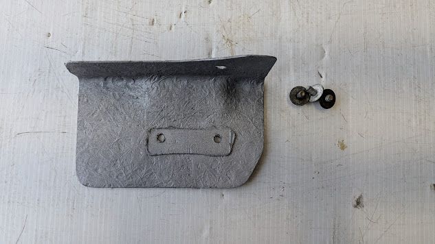 FERRARI 360 PART AIR CONDITIONING COMPRESSOR HEAT INSULATION PLATE 178749