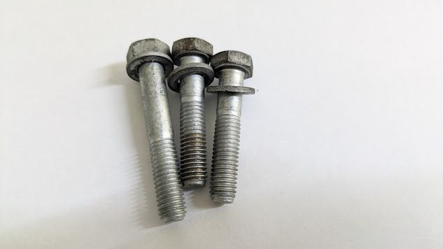 FERRARI 360 PART AIR CONDITIONING COMPRESSOR REAR BRACKET 194216 FASTENING BOLTS