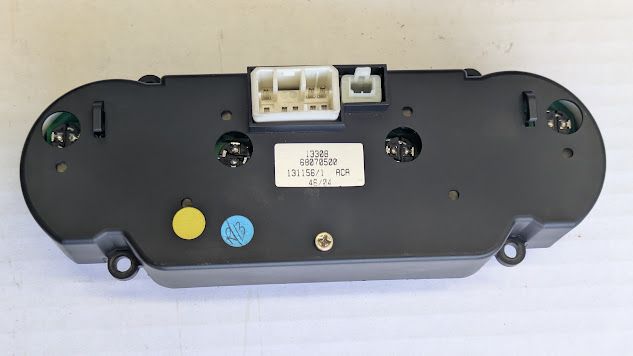 FERRARI 360 PART AIR CONDITIONING CONTROL UNIT AT DASH 65520500