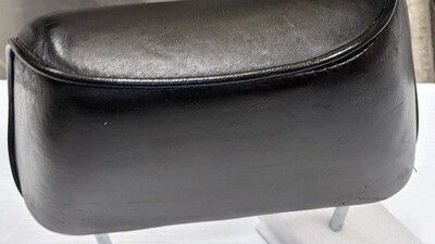 FERRARI 308 INTERIOR BLACK SEATS PAIR with HEADREST AND HINGES restored