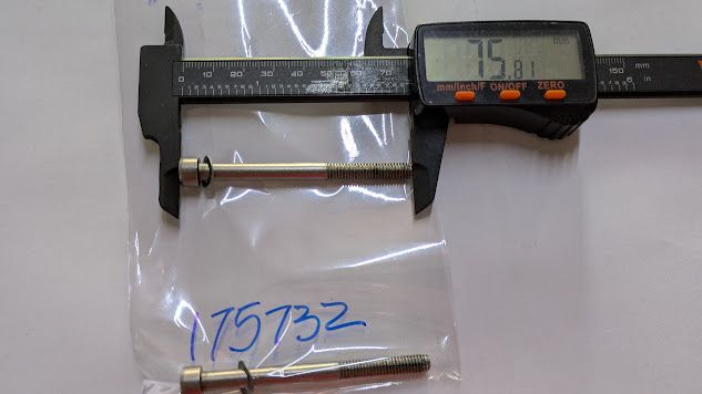 FERRARI 456 PART TIMING COVER BOLT 175732