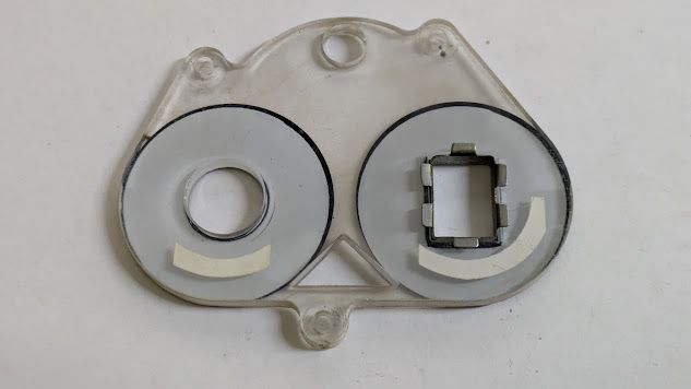 ROLLS ROYCE SILVER SHADOW DASHBOARD AERIAL RADIO AND PANEL LIGHT PLATE UD17731