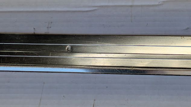 Ferrari 308 GTSi Part right and LEFT running board molding 60116704 set