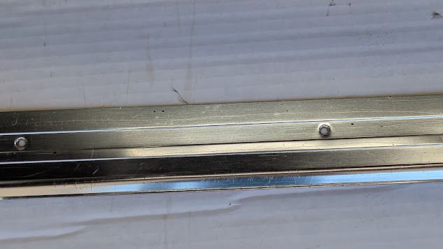 Ferrari 308 GTSi Part right and LEFT running board molding 60116704 set