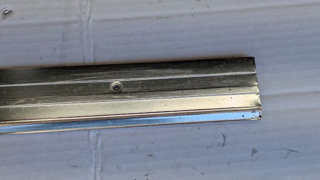 Ferrari 308 GTSi Part right and LEFT running board molding 60116704 set