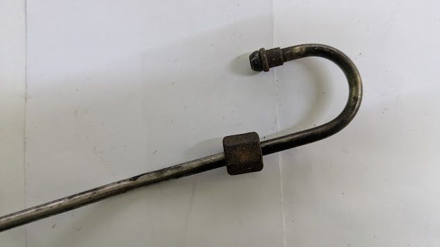 Rolls Silver Spirit Spur MULSANNE Corniche Fuel injector pipe  WARM-UP TO DISTRIBUTOR UE45715