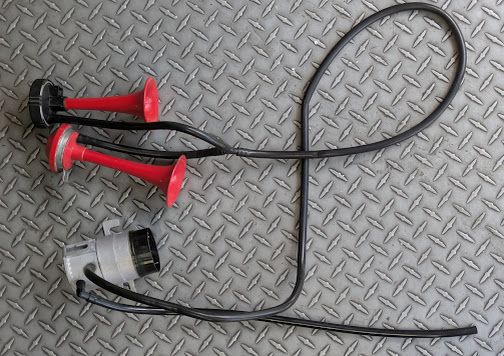 FERRARI 456M  HORN COMPLETE HORN, HOSES AND COMPRESSOR 225757