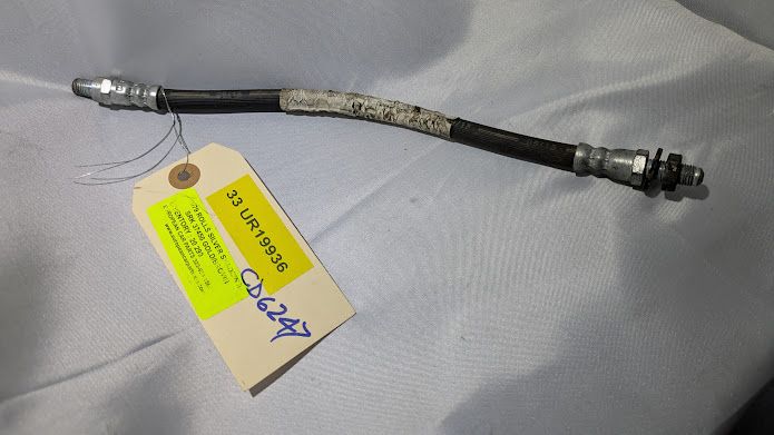 ROLLS ROYCE SILVER SHADOW BRAKE HOSE RIGHT INNER REAR REAR SUSPENSION CD6247