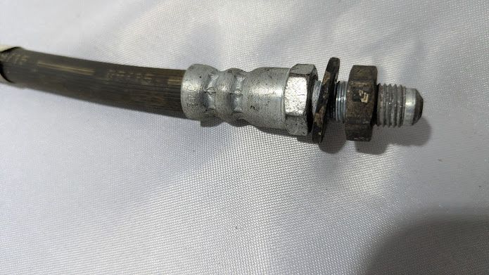 ROLLS ROYCE SILVER SHADOW BRAKE HOSE RIGHT INNER REAR REAR SUSPENSION CD6247