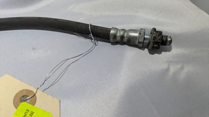 ROLLS ROYCE SILVER SHADOW BRAKE HOSE RIGHT OUTER REAR REAR SUSPENSION CD6248