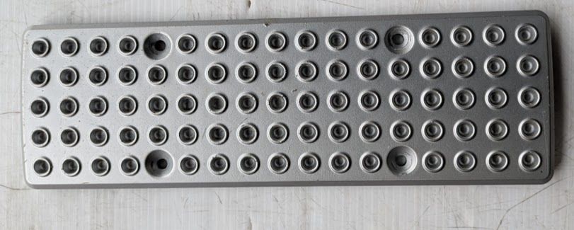 Ferrari Part passenger FLOOR FOOT REST 65071600 SILVER