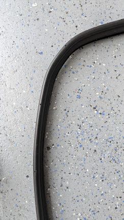FERRARI 360 F430 SPIDER PARTS 125789 LEFT  SIDE DOOR SEAL ON BODY 66328300