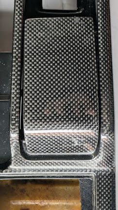Ferrari 360 spider UPPER CENTER CONSOLE CARBON FIBER 66121500
