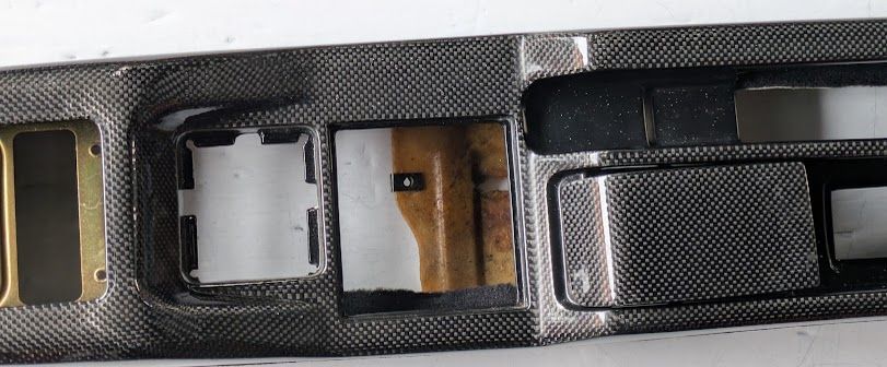 Ferrari 360 spider UPPER CENTER CONSOLE CARBON FIBER 66121500