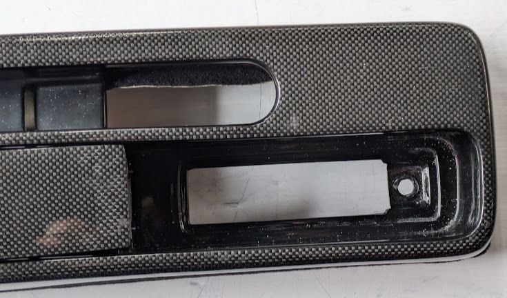 Ferrari 360 spider UPPER CENTER CONSOLE CARBON FIBER 66121500