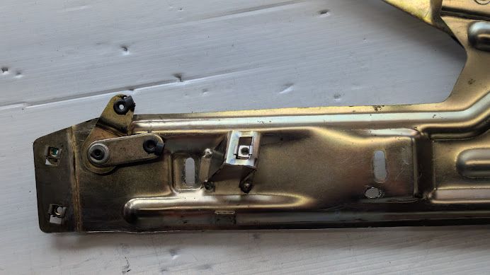 FERRARI 456 LEFT DOOR ROLL UP WINDOW REGULATOR 66219100