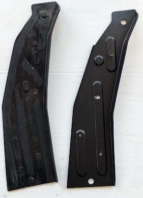 Ferrari 360 spider DEAD PEDAL BASE AND RUBBER PAD 65628900 65524100