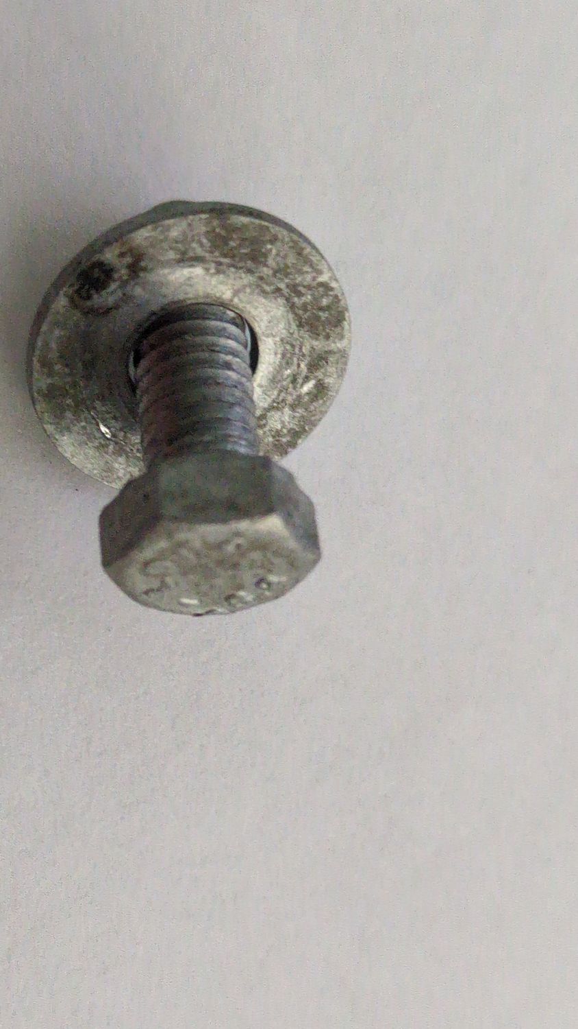 FERRARI 456 REAR BUMPER GRILLE SCREW AND WASHER  10977624