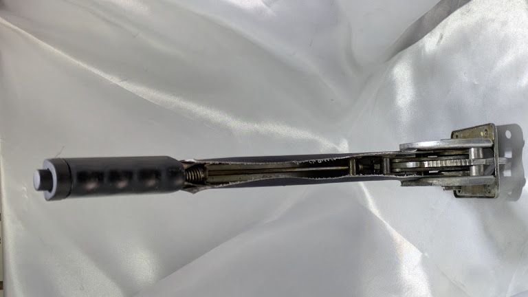 FERRARI 348 456 355 PARTS  parking brake PULL HANDLE BLACK 154095