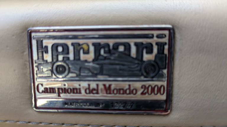 FERRARI 456M PART GLOVE BOX  BLACK complete 65410400