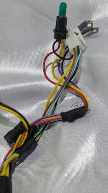 FERRARI  456M 2001 CENTER CONSOLE GAUGE WIRING HARNESS 174152