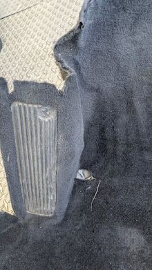 FERRARI  456M 2001 LEFT SIDE CARPET FLOOR 65440890L
