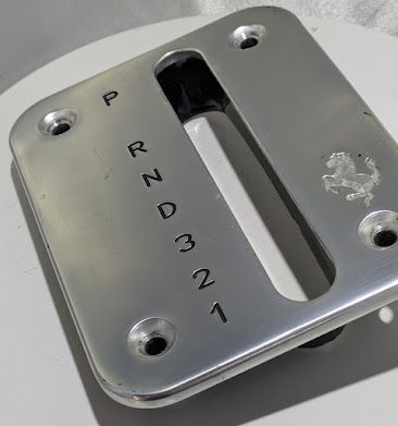 FERRARI PART 456M GTA TRANSMISSION shifter PLATE 176092