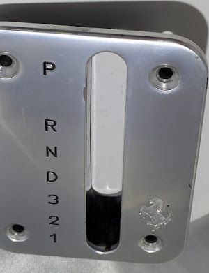 FERRARI PART 456M GTA TRANSMISSION shifter PLATE 176092